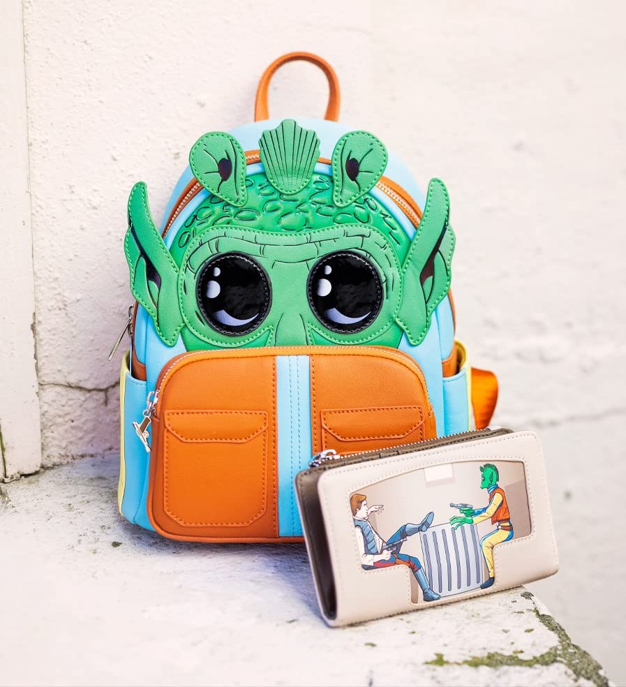 Loungefly Star Wars: Greedo Backpack - Multicolor, Amazon Exclusive