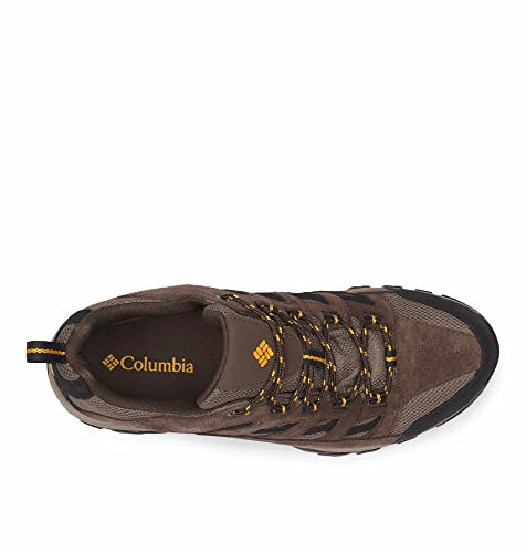 Columbia Men's Crestwood Waterproof, Mud/Squash, 10