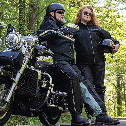 FROGG TOGGS Road Toad Reflective Waterproof Rain Pant, Black, Large