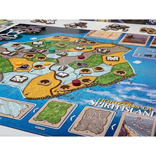 Greater Than Games Horizons of Spirit Island | Cooperative Strategy Board Game | 1-3 Players