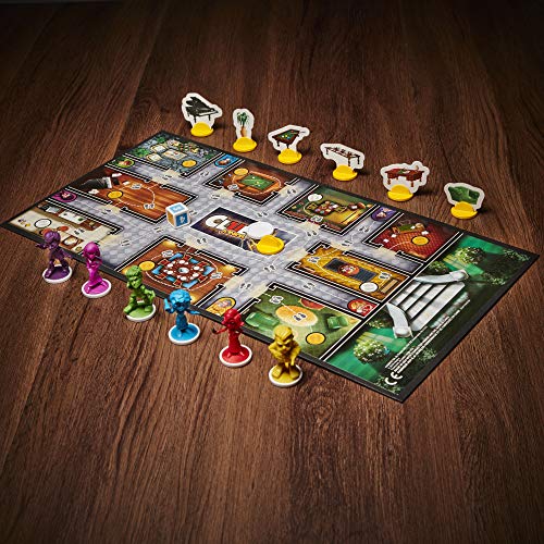 Hasbro Gaming Clue Junior Board Game for Kids Ages 5 and Up, Case of the Broken Toy, Classic Mystery Game for 2-6 Players
