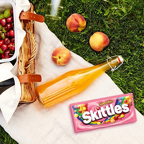 SKITTLES Smoothie Summer Chewy Candy Assortment , 24 Ct Bulk Candy Box