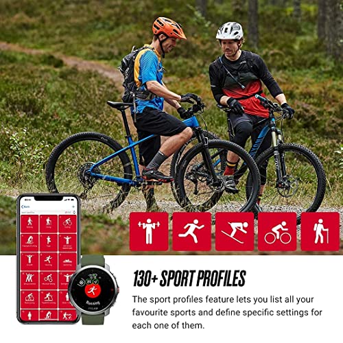 POLAR Grit X - Rugged Multisport GPS Smart Watch - Ultra-Long Battery Life, Wrist-Based Heart Rate, Military-Level Durability, Sleep and Recovery, Navigation - Trail Running, Mountain Biking
