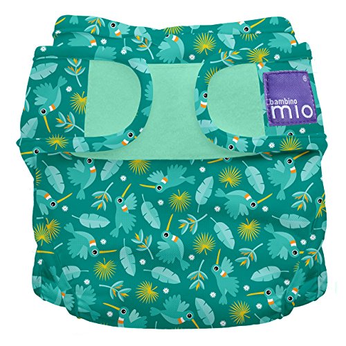 Bambino Mio, mioduo Cloth Diaper Cover, Hummingbird, Size 1 (<21lbs)