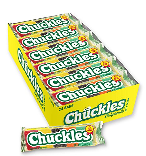 Chuckles Original Jelly Candy, 2-Ounce Boxes (Pack of 24)