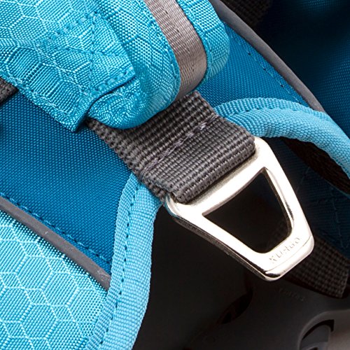 Kurgo Dog Saddlebag Backpack, Back Pack Dog Harness, Hiking Pack for Dogs, Packs for Pets to Wear, Camping and Travel Vest Harness, Reflective, Lightweight, Baxter Pack for Medium and Large Pets