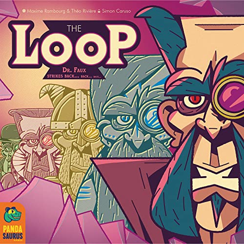 The Loop Card Game | Cooperative Strategy Game | Thrilling Science Fiction Time Travel Game for Adults and Kids | Ages 12+ | 1-4 Players | Average Playtime 60 Minutes | Made by Pandasaurus Games