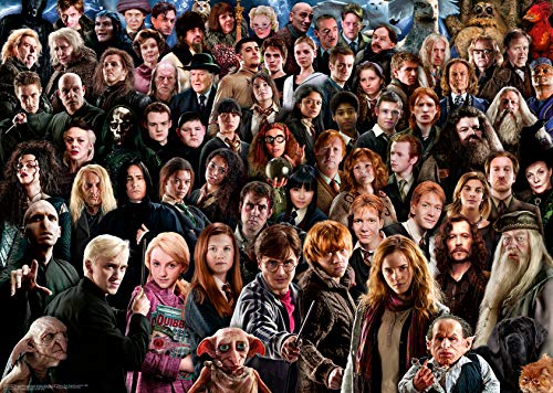 Ravensburger Harry Potter Challenge 1000 Piece Jigsaw Puzzle for Adults - 14988 - Every Piece is Unique, Softclick Technology Means Pieces Fit Together Perfectly
