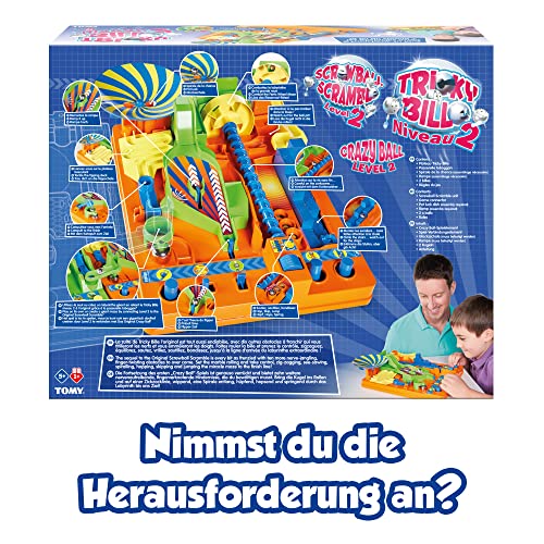 TOMY Screwball Scramble 2 Marble Run Game for Kids — Timed Maze Kids Games — Cooperative Board Games for Family Game Night — Ages 5 and Up