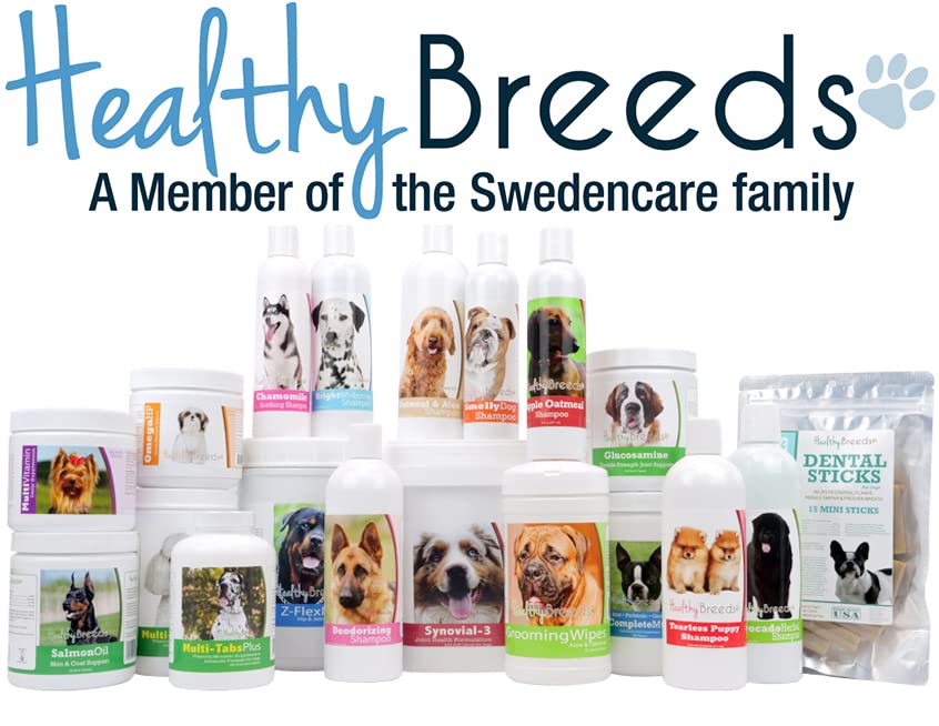 Healthy Breeds Norwegian Buhund Multi-Tabs Plus Chewable Tablets - The Vitamins and Minerals Your Dog Needs to Support Better Health from The Inside Out - 180 Count