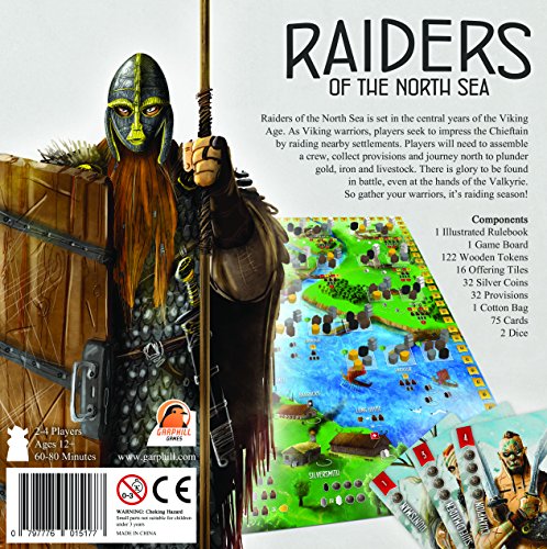 Renegade Game Studios Raiders of The North Sea,Multi-colored