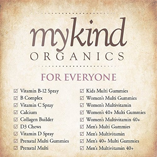 Garden of Life Organic Multivitamin for Women, mykind Organics Womens Multi with Vitamin C, D, Folate, B6, B12, Biotin, Iron, Vegan Whole Food Vitamins for Women, Energy, Skin, Nails, 60 Tablets