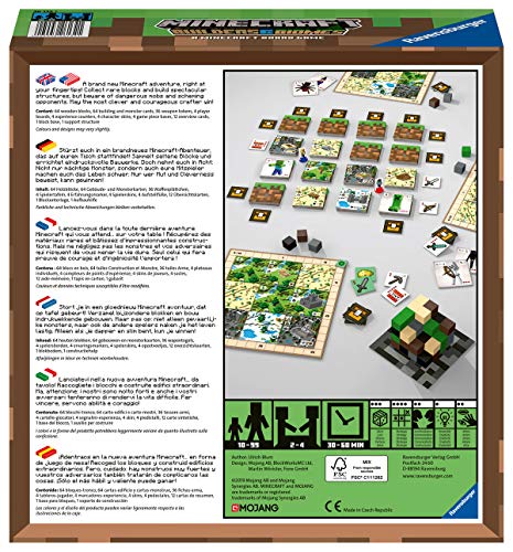 Ravensburger Minecraft: Builders and Biomes Strategy Board Game Ages 10 and Up