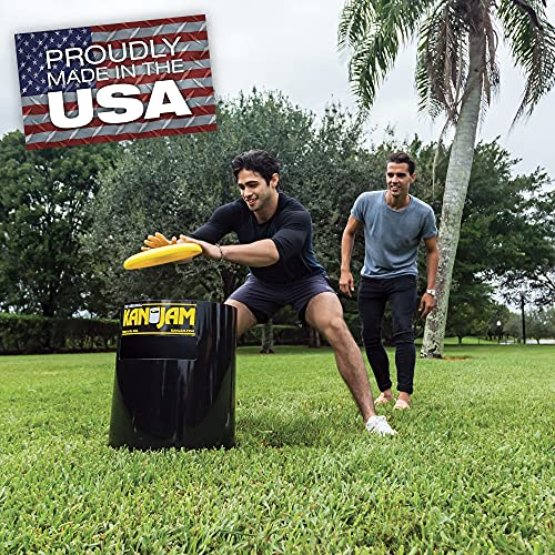 Kan Jam Disc Toss Game Sets - Original, Illuminate, and Pro Versions - American Made, for Backyard, Beach, Park, Tailgates, Outdoors and Indoors, 20' x16'