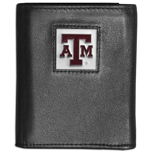 NCAA Texas AandM Aggies Leather Tri-Fold Wallet