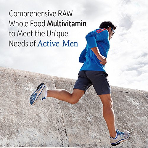 Garden of Life Vitamin Code Whole Food Multivitamin for Men - 120 Capsules, Vitamins for Men + Fruit and Veggie Blend and Probiotics for Energy, Heart and Prostate Health, Vegetarian Mens Multivitamins