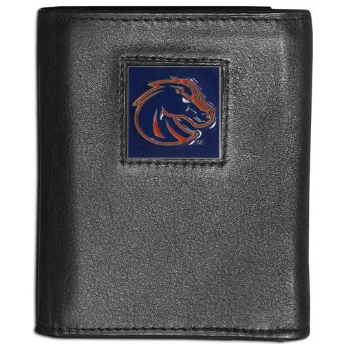 NCAA Boise State Broncos Leather Tri-Fold Wallet
