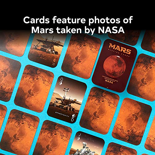 Chronicle Books Mars Playing Cards: Featuring Photos from The Archives of NASA (Space Playing Cards, Poker Playing Cards, Adult and Kids Playing Cards)