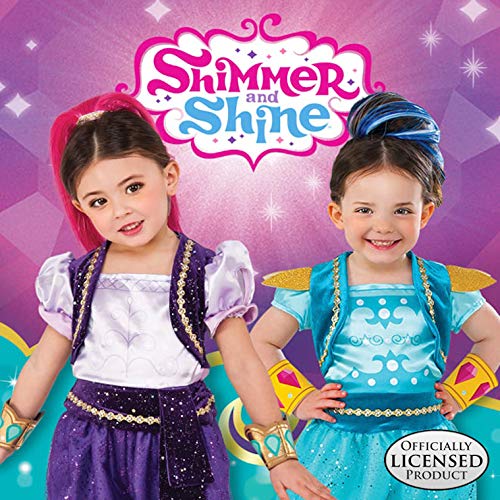 Rubie's Costume Shimmer and Shine Deluxe Shimmer Costume, Small, Blue/Purple/White/Kaf5 Lavender