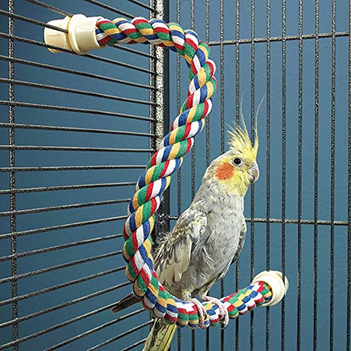 JW Booda Comfy Perch for Birds, Large 28-Inch, Multi (56124)