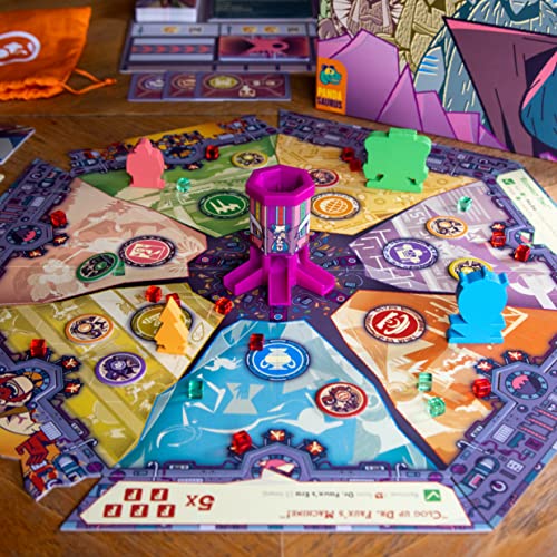 The Loop Card Game | Cooperative Strategy Game | Thrilling Science Fiction Time Travel Game for Adults and Kids | Ages 12+ | 1-4 Players | Average Playtime 60 Minutes | Made by Pandasaurus Games