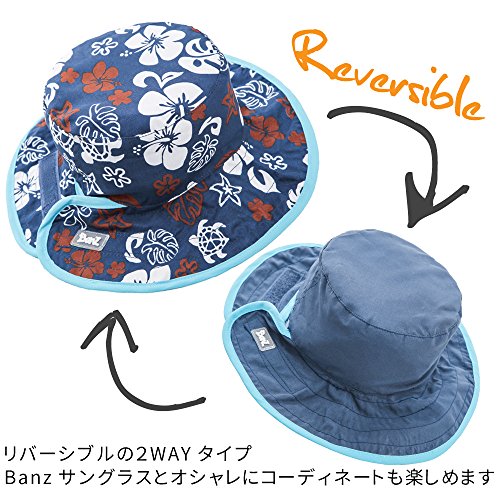 Baby Banz unisex baby Bucket infant and toddler hats, Blue/Brown, Newborn US