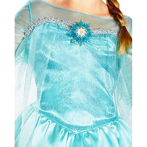 Disney's Frozen Elsa Snow Queen Gown Classic Girls Costume, X-Small/3T-4T