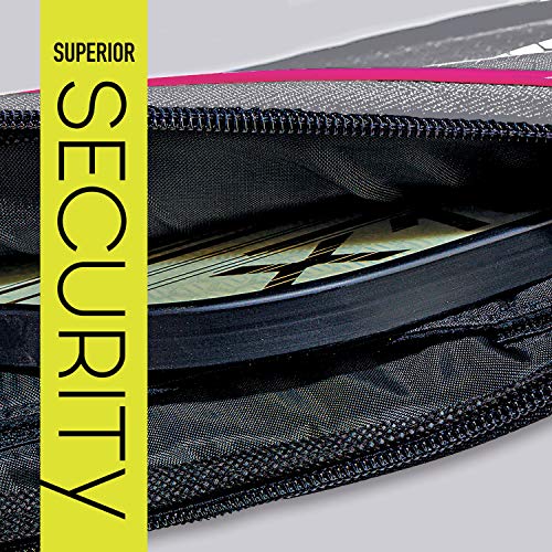 Franklin Sports Pickleball Paddle Bag - Official Bag of the US Open - Grey/Pink