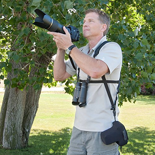 OP/TECH USA 7401234 Soft Pouch for Digital D-SLR Tele (Black)