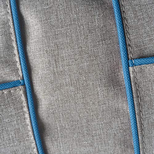 Kurgo Dog Seat Cover | Car Bench Seat Covers for Pets | Dog Back Seat Cover Protector | Water Resistant for Dogs | Contains Seat Anchors | Scratch Proof | Cars | Wander | 55' | Heather Charcoal Grey