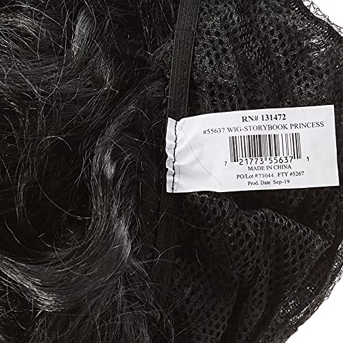 Forum Novelties womens Snow White Costume Wig, Black, One Size US