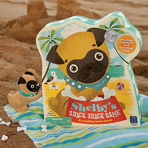 Educational Insights Shelby's Snack Shack Game, Preschool Math Game with Spinner for 2-4 Players, Fun Family Board Game for Kids Ages 3 4 5