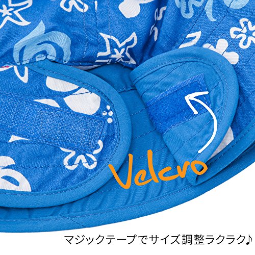 Baby Banz unisex baby Bucket infant and toddler hats, Blue/Brown, Newborn US