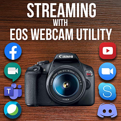 Canon EOS Rebel T7 DSLR Camera|2 Lens Kit with EF18-55mm + EF 75-300mm Lens, Black