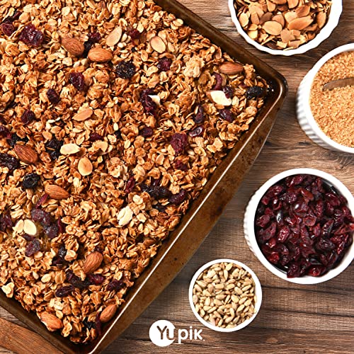 Yupik Nuts Organic Raw European Almonds, 2.2 lb, Non-GMO, Vegan, Gluten-Free