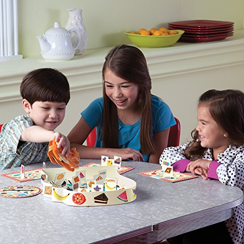 Educational Insights Frankie's Food Truck Fiasco Game, Shape Matching Award-Winning Board Game for Preschoolers and Toddlers, For 2-4 Players, Fun Family Game for Kids Ages 4+