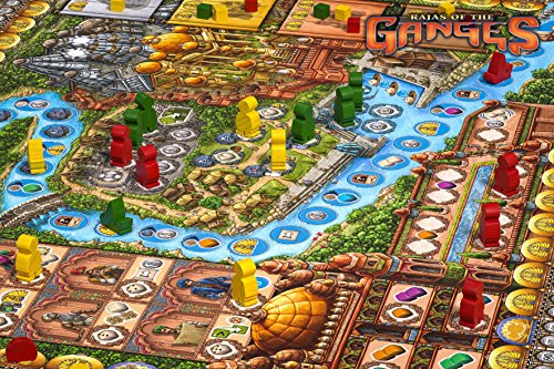 R and R Games Rajas of The Ganges Strategy Board Game