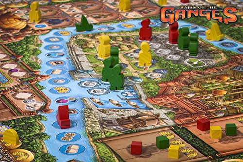 R and R Games Rajas of The Ganges Strategy Board Game