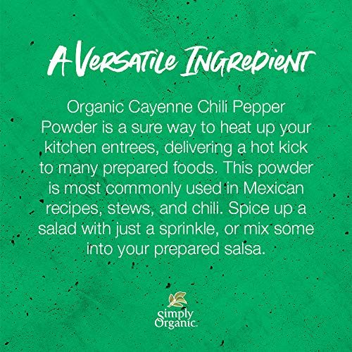 Simply Organic Cayenne Pepper 2.89 oz