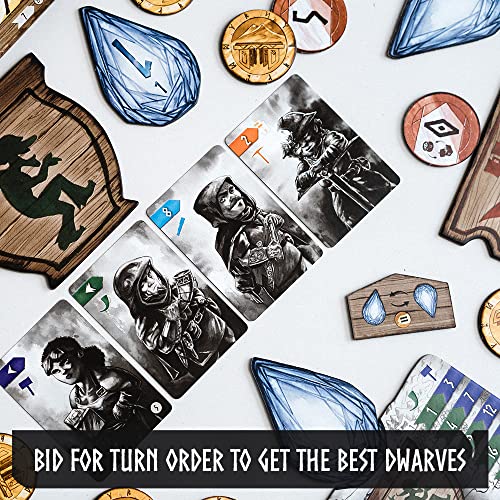 GRRRE GAMES Nidavellir Base Game | Strategy Game for Teens and Adults | Ages 10+ | 2 to 5 Players | 45 Minutes