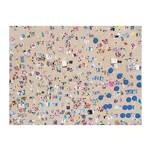 Galison Gray Malin 2-Sided Jigsaw Puzzle, The Beach, 500 Pieces - 24” x 18”, Double-Sided Puzzle with Vibrant Artwork, Perfect for Family Fun, Multicolor (0735357242)