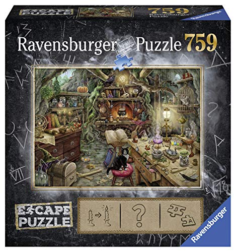 Ravensburger Escape Puzzle The Witches Kitchen 759 Piece Jigsaw Puzzle for Kids and Adults Ages 12 and Up - An Escape Room Experience in Puzzle Form Multi ,27' x 20'