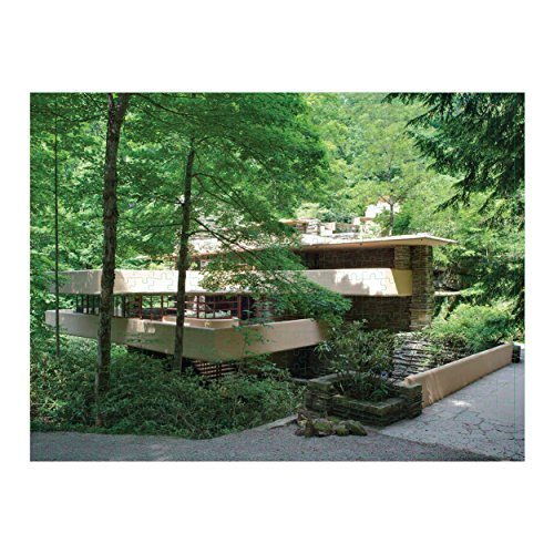 Galison Frank Lloyd Wright Fallingwater 2-Sided 500 Piece Puzzle, Mutlicolor, 1 EA