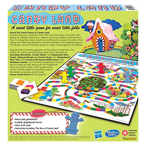Winning Moves Games Candy Land 65th Anniversary Game, Multicolor (1189)