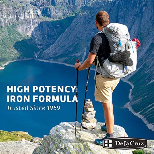 Globulo Rojo Iron Supplement - Liquid Dietary Supplement with High Potency Iron and B Vitamins (Vegan), 16 FL OZ (473 mL)