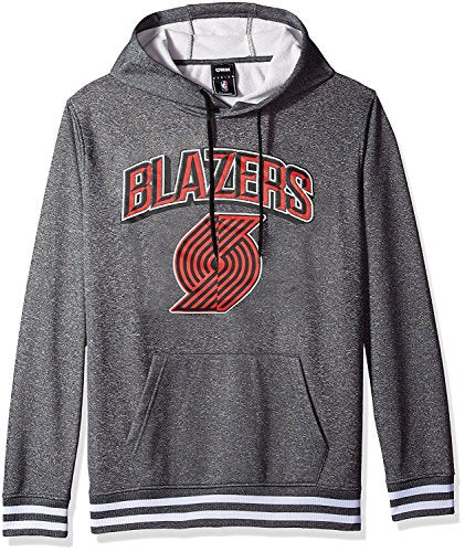 Ultra Game NBA Men's Soft Fleece Hoodie Sweatshirt, Heather Gray, Small