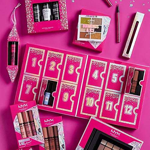 NYX PROFESSIONAL MAKEUP Gift Pack, Diamonds and Ice Shadow Palette - Jeweled N' Jaded