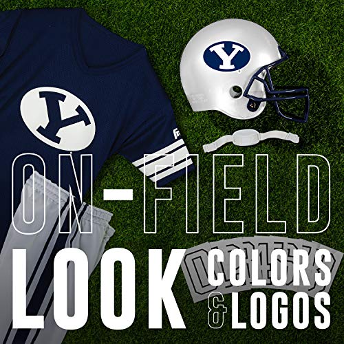 Franklin Sports NCAA BYU Cougars Kids College Football Uniform Set - Youth Uniform Set - Includes Jersey, Helmet, Pants - Youth Small