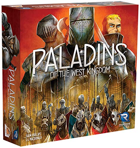 Paladins of The West Kingdom Strategy Board Game, 1-4 Players, Ages 12 and Up, 90-120 Min Play Time, Most Victory Points Win, Build Outposts, Fortifications, Commission Monks, and Confront Outsiders