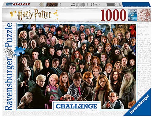 Ravensburger Harry Potter Challenge 1000 Piece Jigsaw Puzzle for Adults - 14988 - Every Piece is Unique, Softclick Technology Means Pieces Fit Together Perfectly